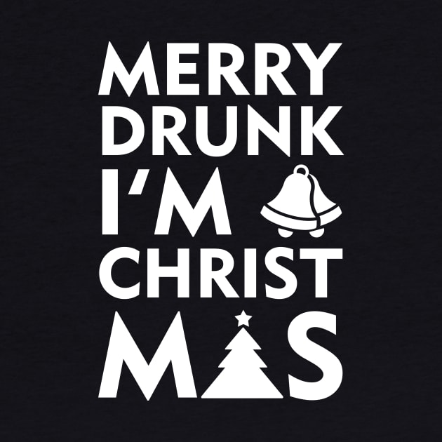 Christmas Merry Drunk im xmas shirt by benidas